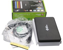 Externe Harde Schijf – Draagbare Opslag – Bestanden Opslaan – Supersnelle USB 3.0 – 320GB – Zwart