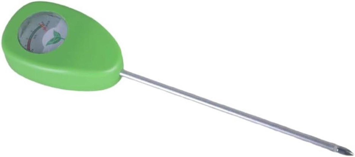 Bodemtester Zuurmeter - Grond Zuurmeter - Bodem Analyse - Nauwkeurig en Snel - 85mm Paneel - Zwart