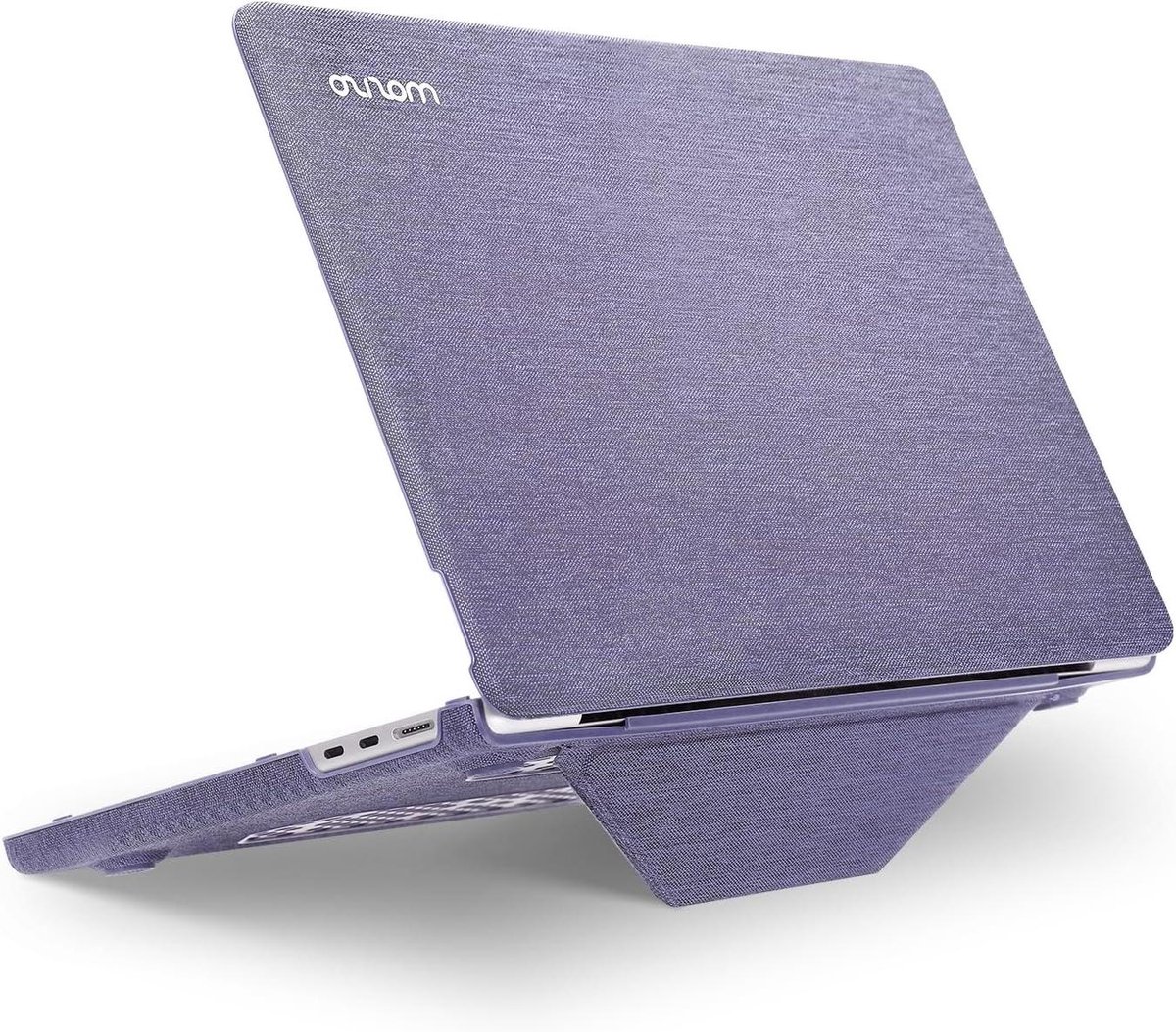 Laptop Hoes - Beschermhoes - Dagelijks Gebruik - Ingebouwde Standaard - 13 Inch - Paars