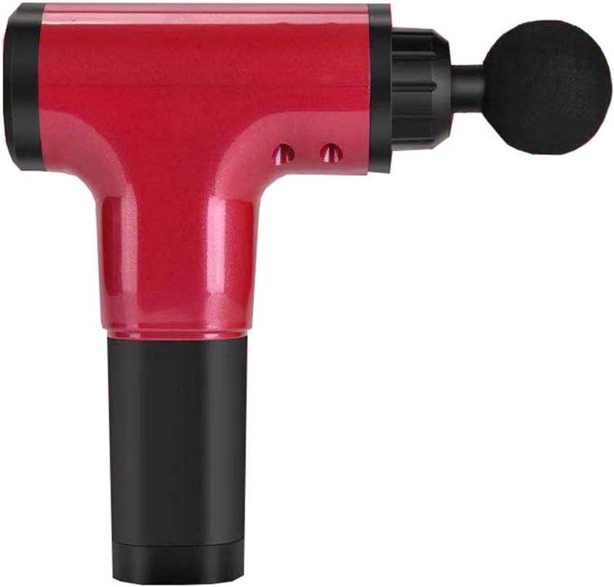 Massagepistool - Spierstimulator - Spierontspanning - Stille technologie - 4 koppen - Rood