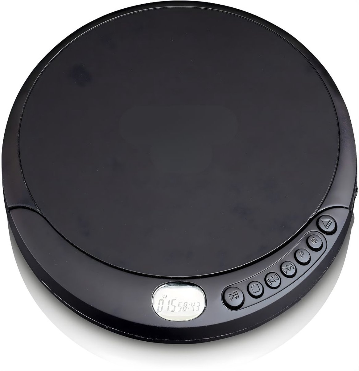 KAD® CD Speler - Draagbare CD Speler - Portable CD Speler - Zwart - 14cm x 15cm x 2cm