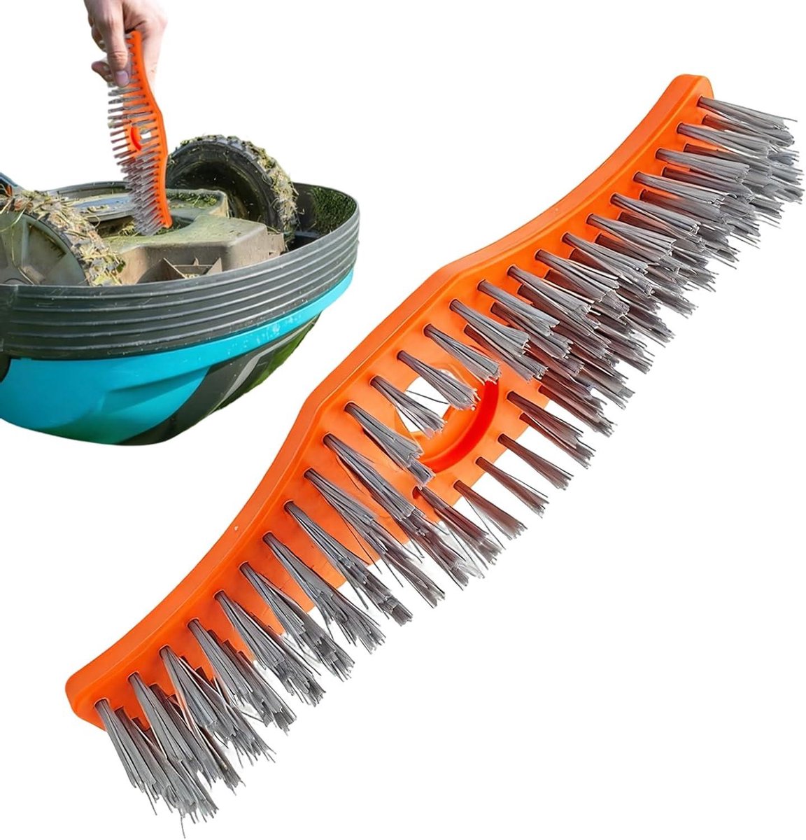 Vervangende Trimmerkop - Maaier Borstel - Gazon Onderhoud - Slijtvast Materiaal - 30.5 cm - Zwart