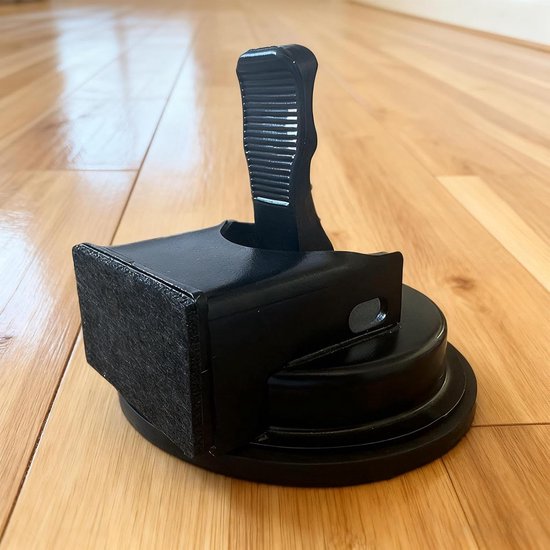Vloer reparatie tool - Zuignap trekker - Spleten dichten - Sterk vacuümsysteem - 14 x 14 x 8 cm - Zwart — afbeelding 3