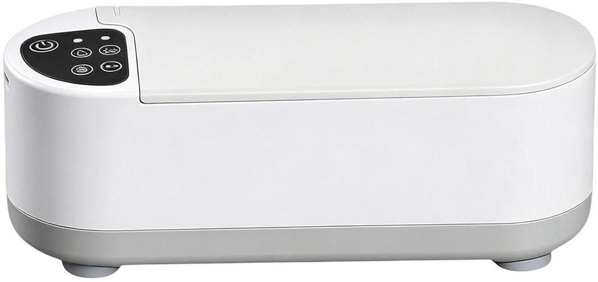 Ultrasone Reiniger - Sieraden Bril - Hygiënisch Reinigen - Diepe Trillingstechnologie - 21x7.5x7cm - Wit