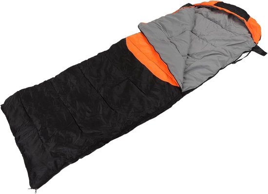 Verwarmde Slaapzak - Elektrische Slaapzak - Buiten Kamperen - Huidvriendelijk Katoen - 210 x 75 cm - Oranje — afbeelding 5