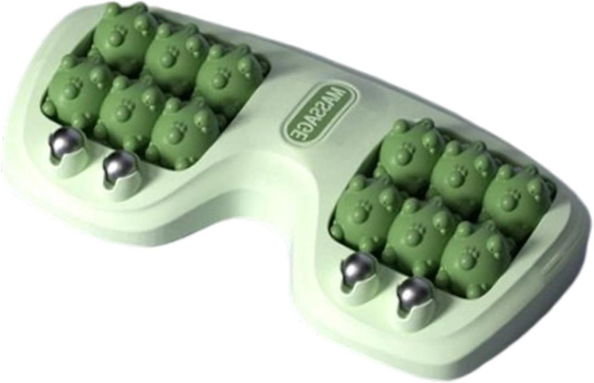 Voetmassage Roller - Spierontspanning Tool - Herstel na sport - Met noppen ontwerp - 29 cm lengte - Paars