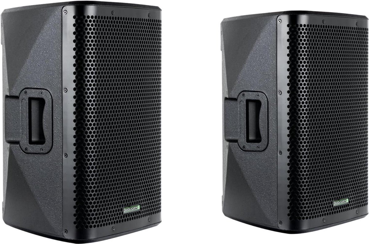 Passieve Speaker Set - PA Boxen - Muziek Weergeven - 2-Weg Systeem - 2x 10 Inch - Zwart