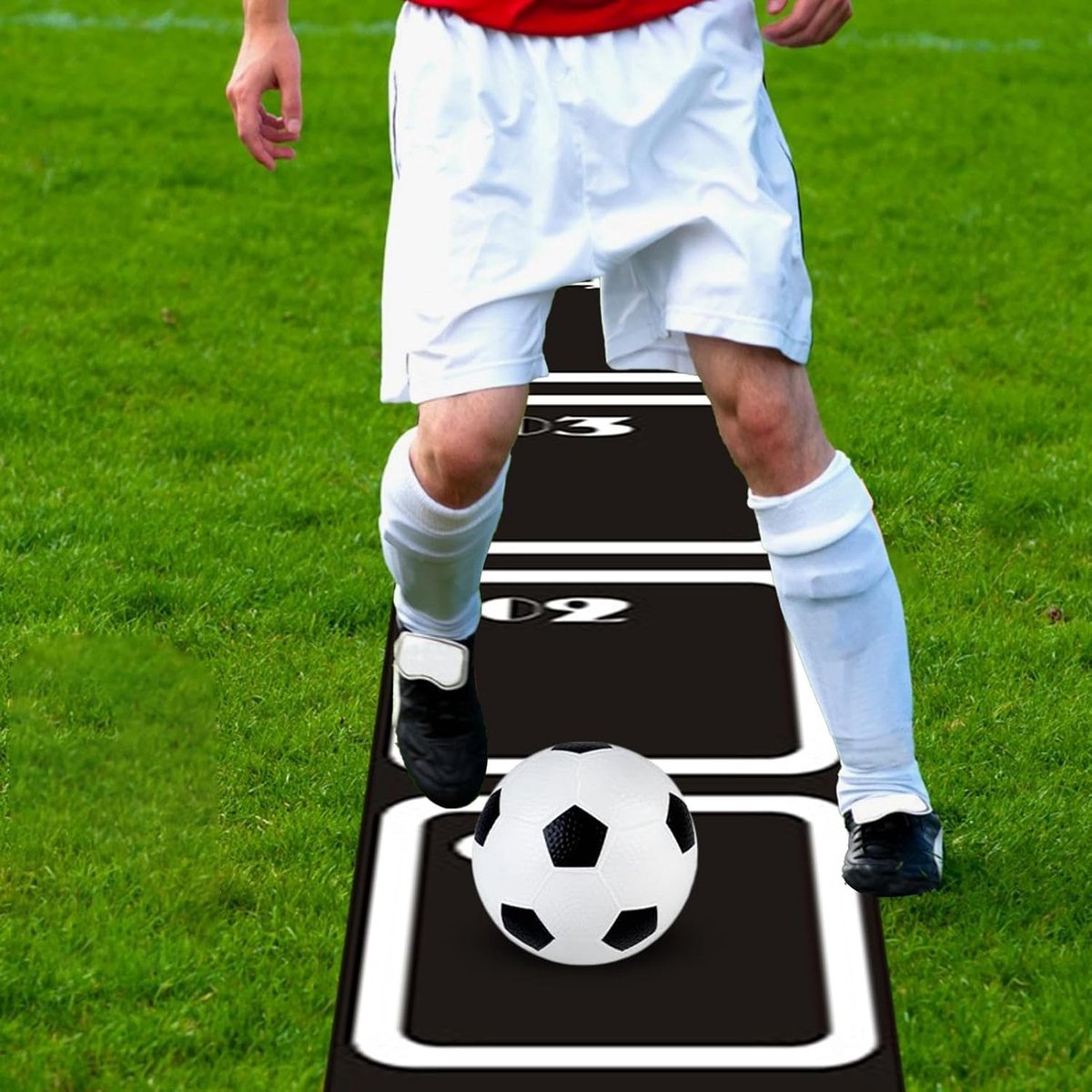 Behendigheid Ladder - Oefen Ladder - Sport Training - Niet-slip Ontwerp - 350cm Lengte - Zwart