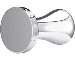 Koffiestamper - Espresso pers - Koffie bereiden - Roestvrijstalen constructie - 51 mm - Zilver