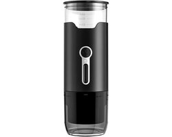 Draagbare Koffiemachine - Mini Koffiezetter - Onderweg Koffie Zetten - Draadloze Extractie - 1360 Grams - Zwart