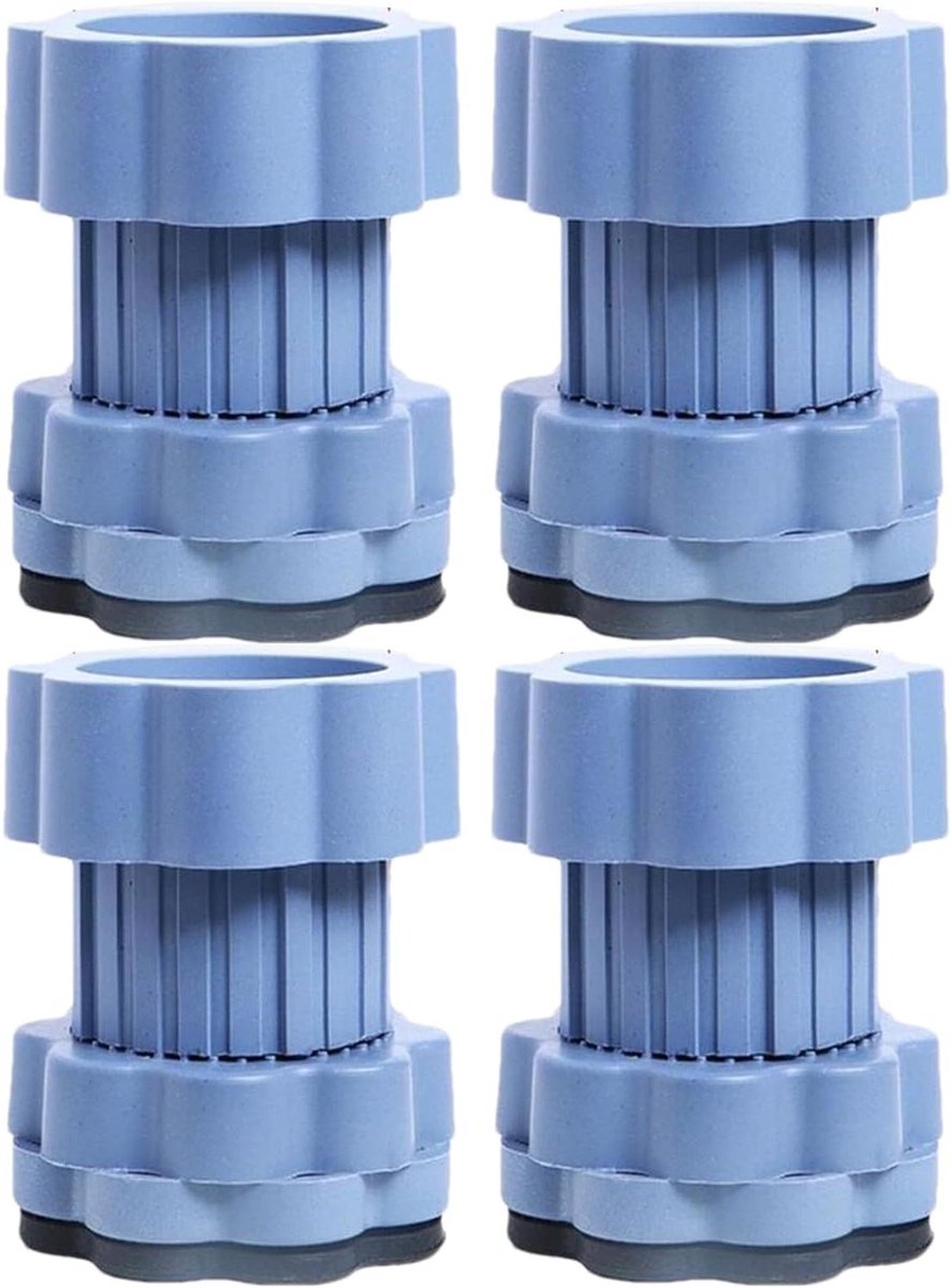 Anti-vibratie pads - Apparaatvoetjes - Apparaten Stabiliseren - Ruisonderdrukking - 4 stuks - Grijs