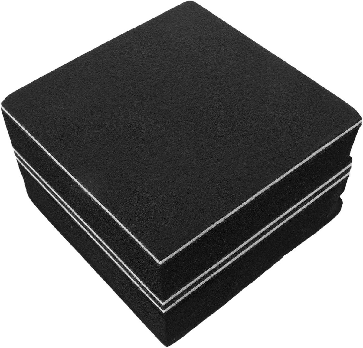 Speaker Dempingsmat - Akoestische Pads - Studio Geluid - Schokabsorberend - 20x20x10cm - Zwart