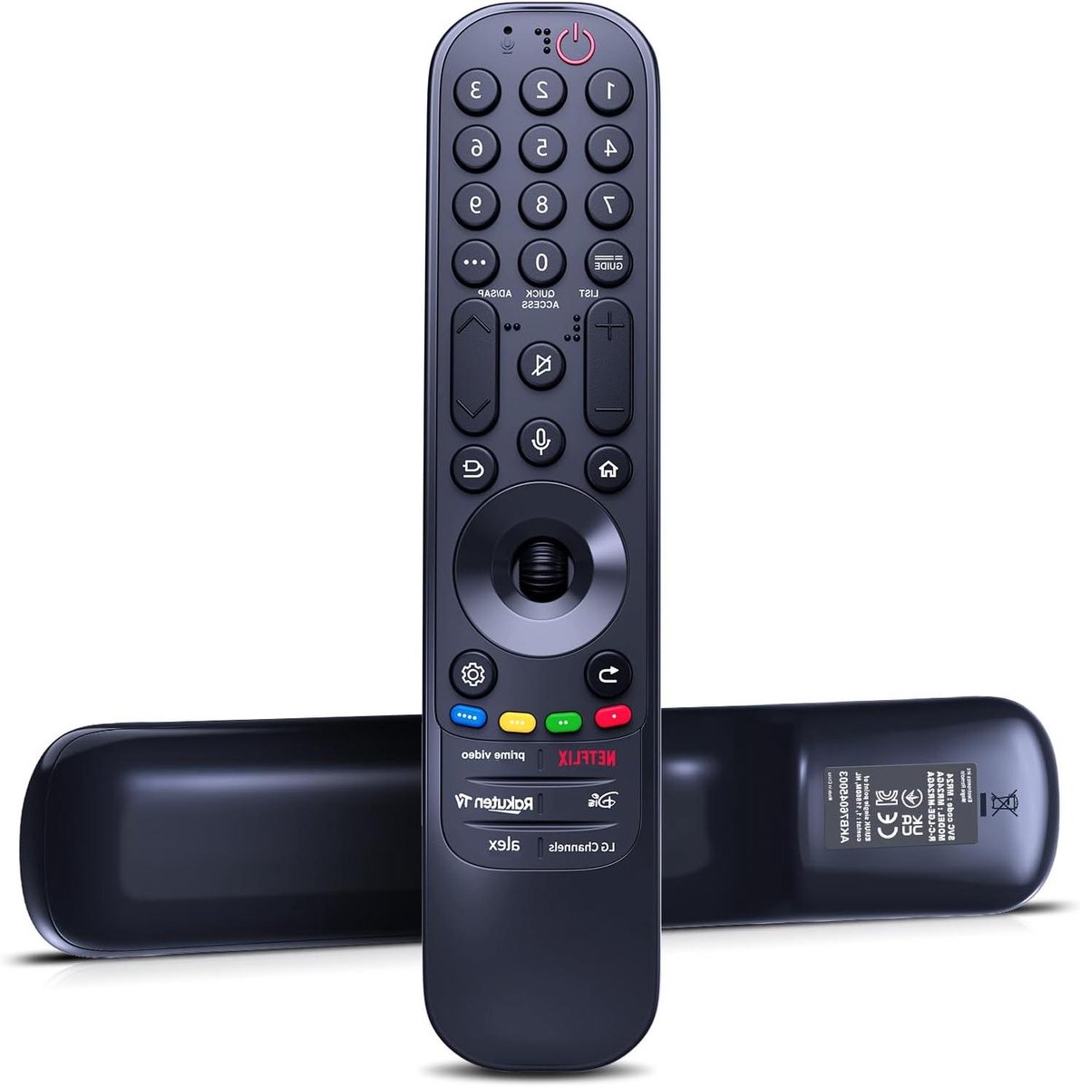 TV Afstandsbediening - Universele Bediening - Televisie Bediening - Direct Gebruiksklaar - 6 Meter Bereik - Zilver