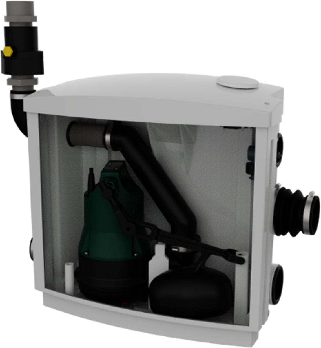 Jung Pumpen Vuilwateropvoerinstallatie Hebefix Pro, JP50050