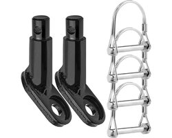 Bicycle Trailer Clutch,Bicycle Trailer Parts | Shock Absorbing Heavy Duty Quick Release Hook for Dogs Walking Walking Camping