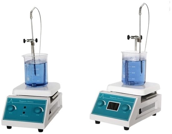Magnetische Roerder - Digitale Roerder - Laboratorium Onderzoek - Temperatuurregeling - 170x170mm Studio - Zwart — afbeelding 2