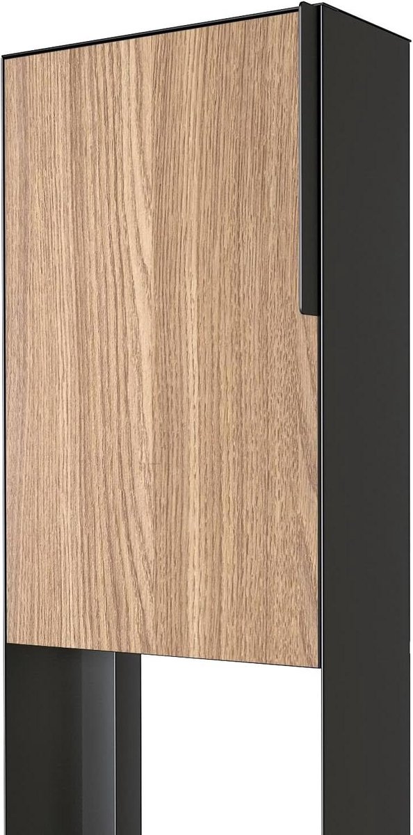 Staande brievenbus - Postbak - Post ontvangen - Modern design - 118 cm hoog - Antraciet