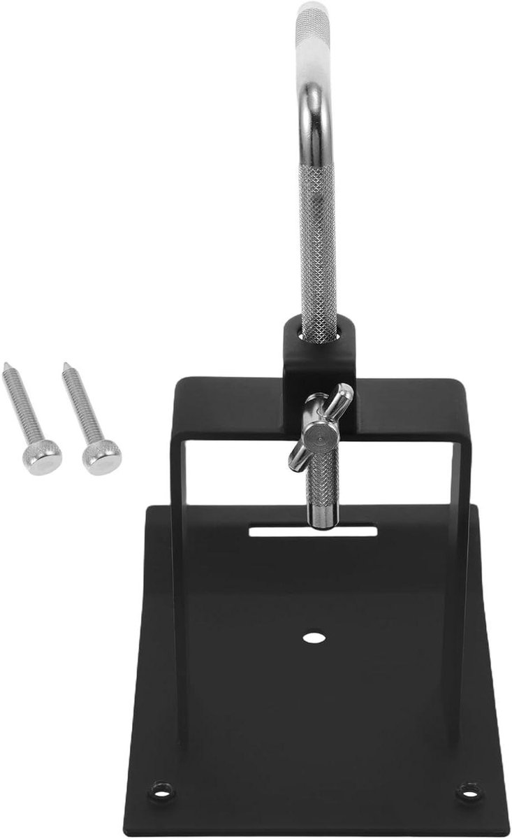 Cowbell Houder - Percussie Stand - Drummen - Multi-hoek Verstelbaar - 14 x 13 x 10.5 cm - Zwart