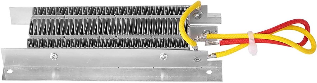 Keramische Verwarming - PTC Heater - Ruimte Verwarmen - Constante Temperatuur - 19 x 10 x 4 cm - Zilver
