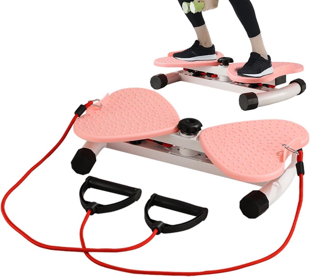 Ab Twist Board - Taille Draaiende Plank - Core Training - Geruisloos Ontwerp - 48 x 30 x 11.5 cm