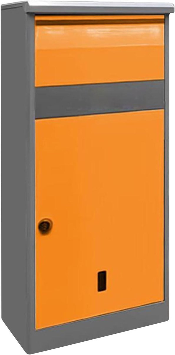 Pakketbezorgbox - Buiten brievenbus - Veilig pakketten ontvangen - Antidiefstal beveiliging - 97cm hoog - Wit