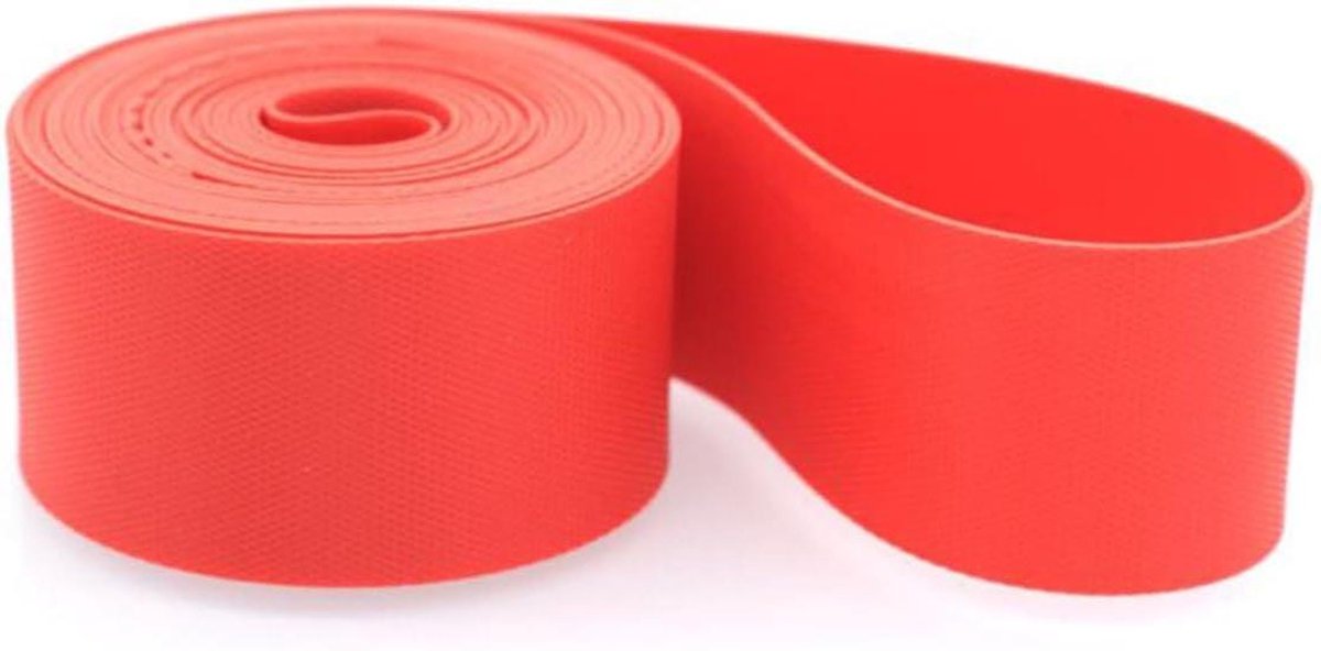 Fiets Velg Lint - Velgbescherming Band - Lekvrije Banden - PVC Materiaal - 226x1.8CM - Rood