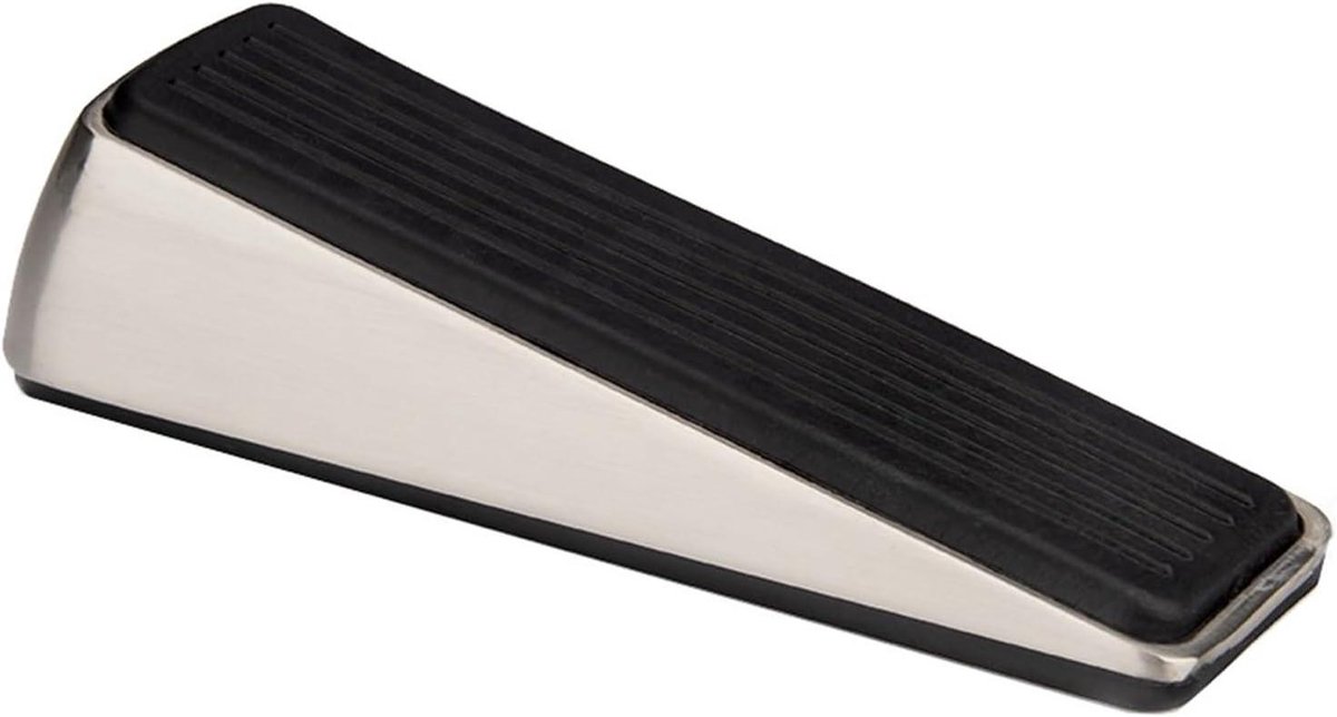 Deurstopper - Deurwig - Deuren Blokkeren - Anti-Collisie Kussening - 120 x 30 x 5 mm - Brons Goud Zwart
