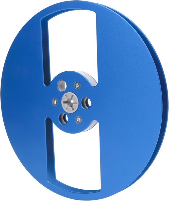 Lege Spoel - Tape Spoel - Muziek Opnemen - Stevige Constructie - 7 Inch - Blauw — afbeelding 3