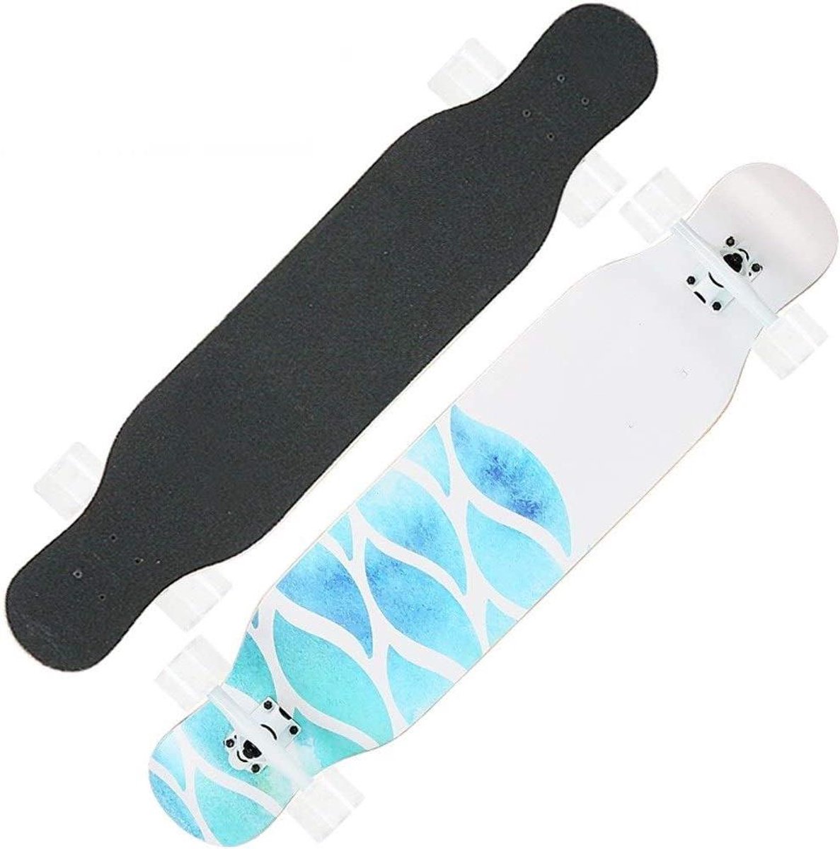 Compleet Skateboard Longboard Board Straat Skaten 7 Lagen Esdoorn Dek 42 inch D