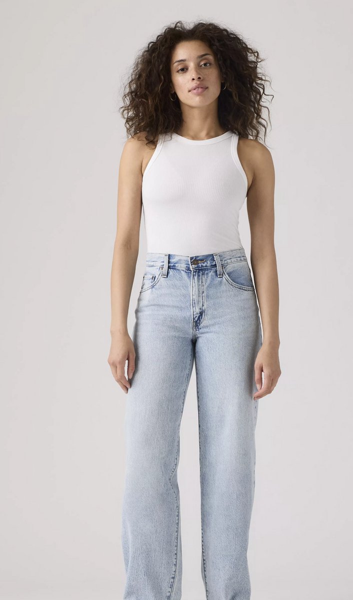Levi’s Dames jeans broek /L32 Vrouwen Jeans Blauw