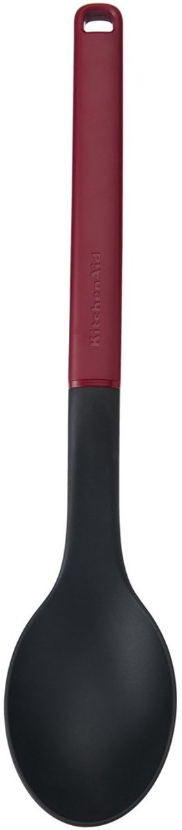 Kooklepel/Serveerlepel, 34 cm, Kunststof/Nylon, Rood - KitchenAid