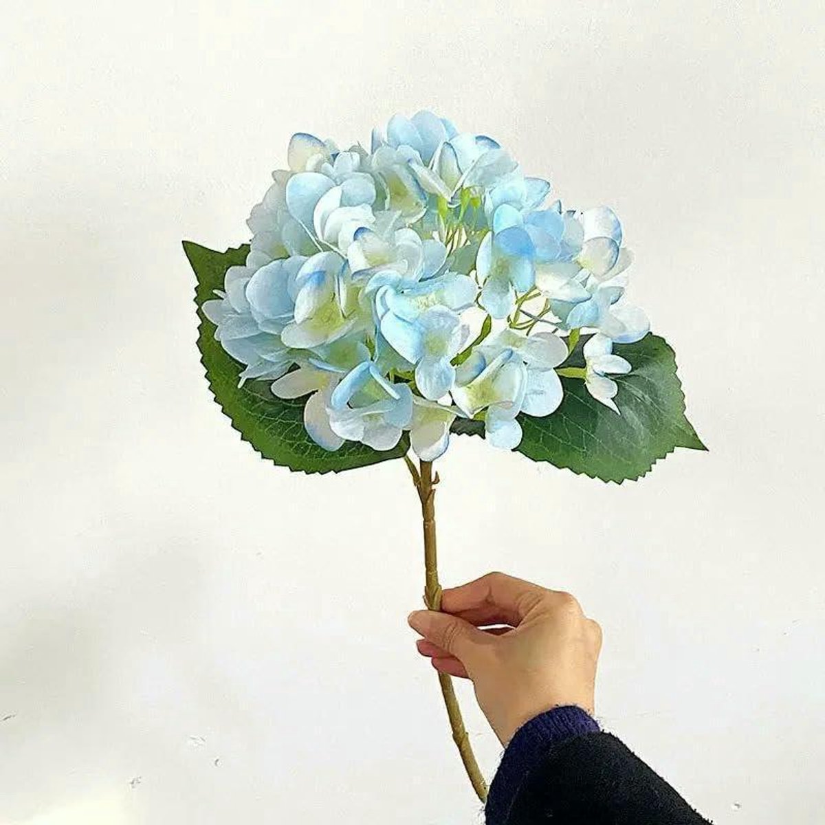 Kunsthortensia Bloem - Nep Hortensia Boeket - Bruiloft Decoratie - Realistisch Gesimuleerd