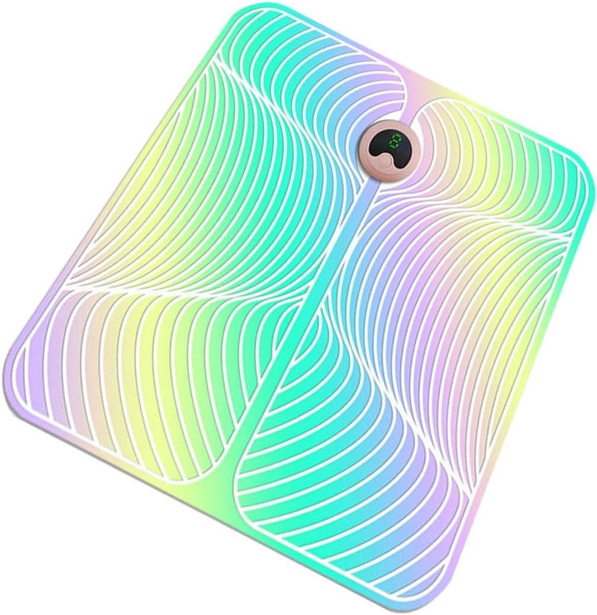 Voetmassage Mat - Voetstimulator Pad - Ontspanning Zonder Moeite - Verstelbare Intensiteit - 31x31CM - Diverse Kleuren