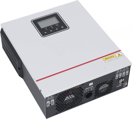Zonne Laadregelaar - MPPT Controller - Off-grid Opladen - LCD Status Weergave - 12V 40A - Zilver