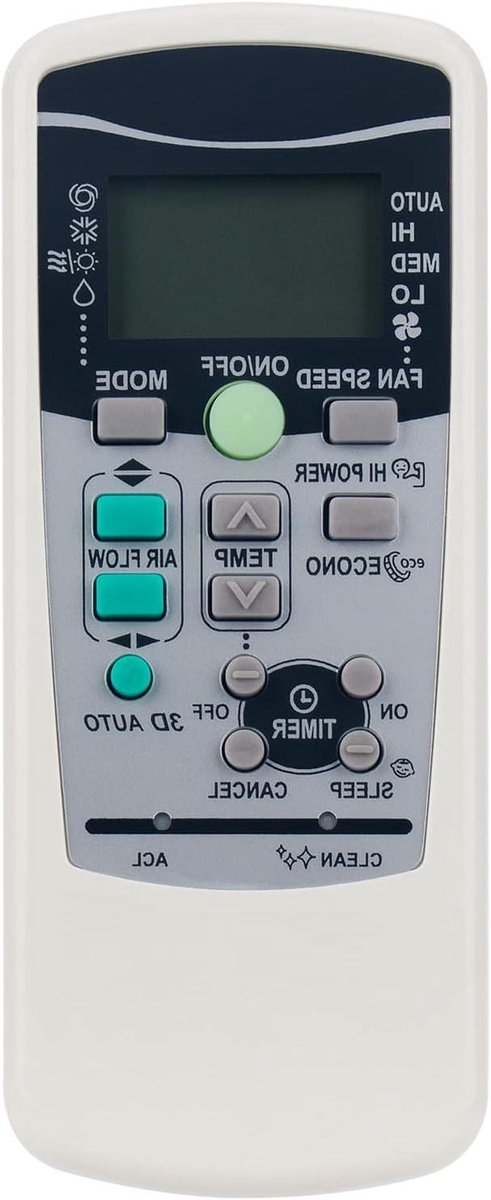 Afstandsbediening Airco - Universele Afstandsbediening Airco Controller - Airco Bediening - Geen Programmering Nodig - 10 Meter Bereik - Wit