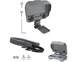 Zonneklep voor DJI RC 2 afstandsbediening met koord - Ideaal voor zonwering bij DJI Mini 4 Pro, Mini 5 Pro, Air 3 en Mavic 4 Pro