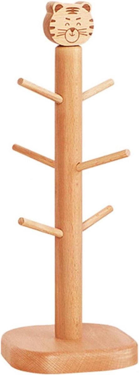 Mokhouder boom - Bamboe rek - Keuken organiseren - Natuurlijk bamboe - 365 cm - Bruin