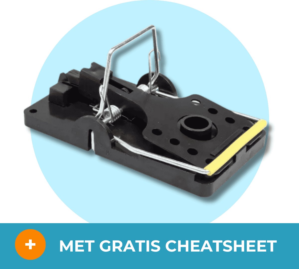 Unpest rattenval/rattenklem - Effectieve Rattenval - Met gratis cheatsheet