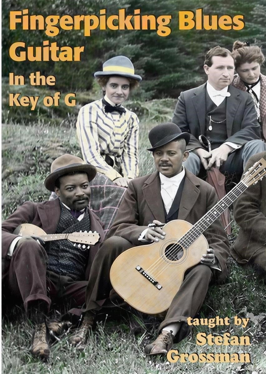 Stefan Grossman - Fingerpicking Blues Guitar In The Key Of G (DVD)