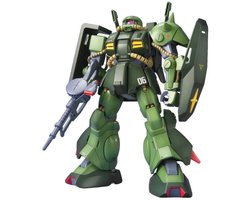 Gundam RMS-106 Hi-Zack MG 1/100 Model kit | Mecha titan mobile suit | Gunpla samurai robot bouwpakketten voor volwassenen | Speelgoed modelbouw zonder verf lijm of gereedschap | Japanse 3D kunstof puzzel | Manga anime action figure box set incl stand