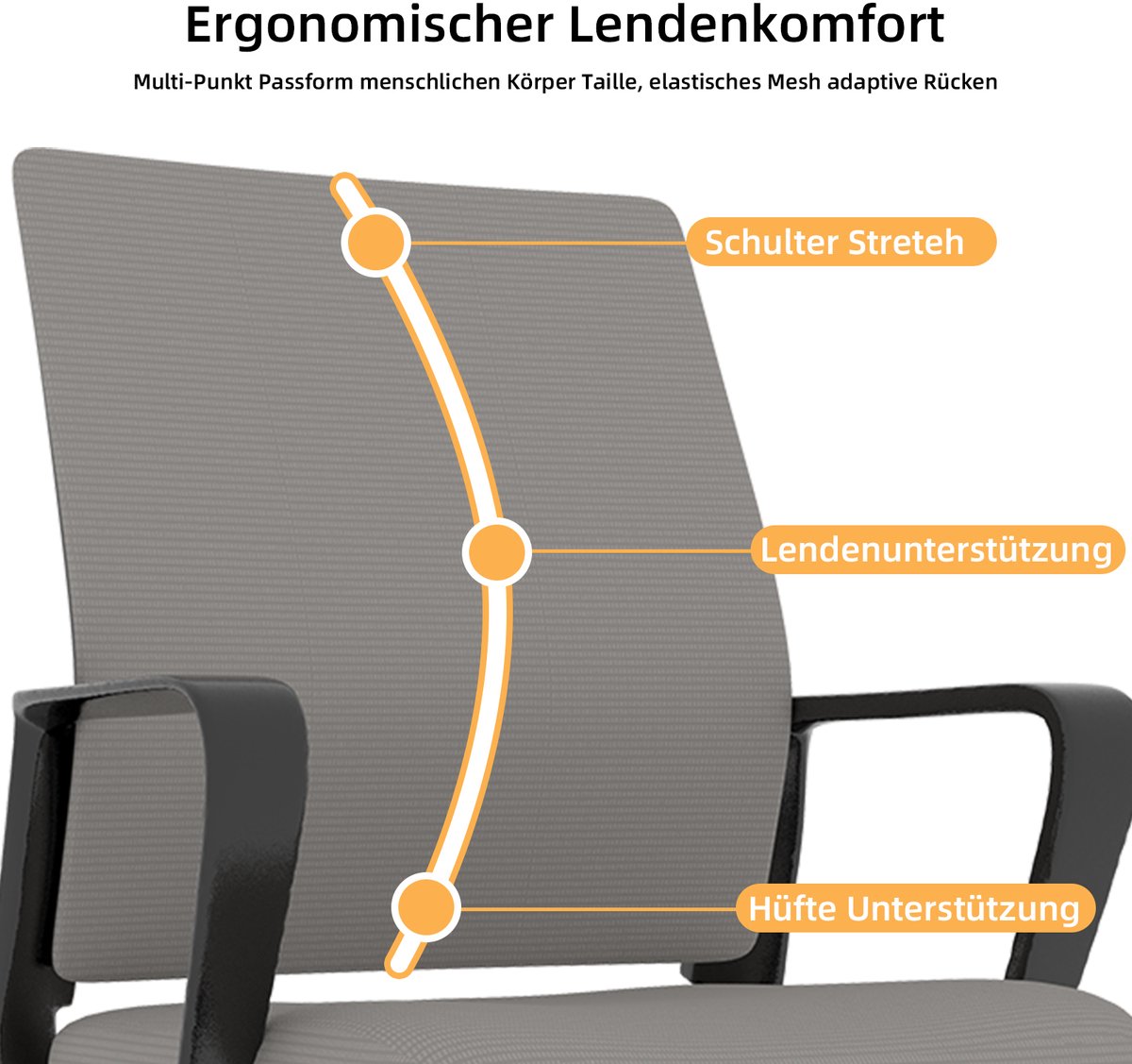 EURO FURNITURE HOME S.R.L. MODENUIT Bureaustoel thumbnail 6