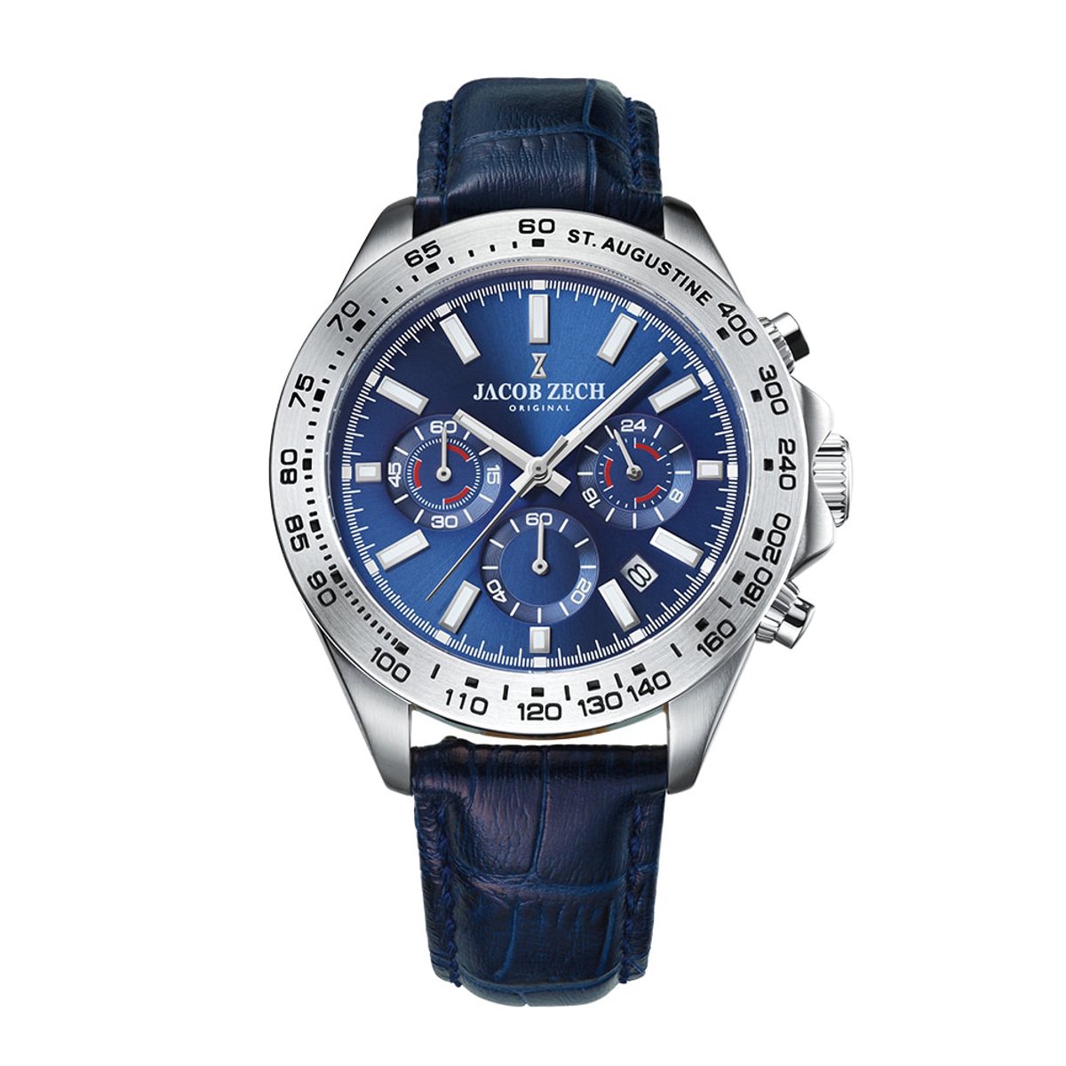 Jacob Zech - Heren Horloge St. Augustine - Zilver
