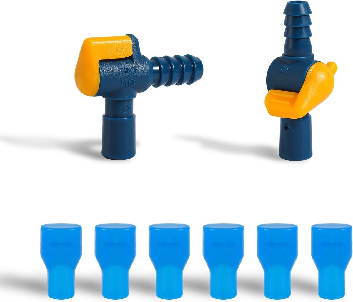 Rechthoekige en Gebogen Slangconnectoren met 6 Vervangingen voor Drinktuit, Accessoires voor Hydratatiesystemen