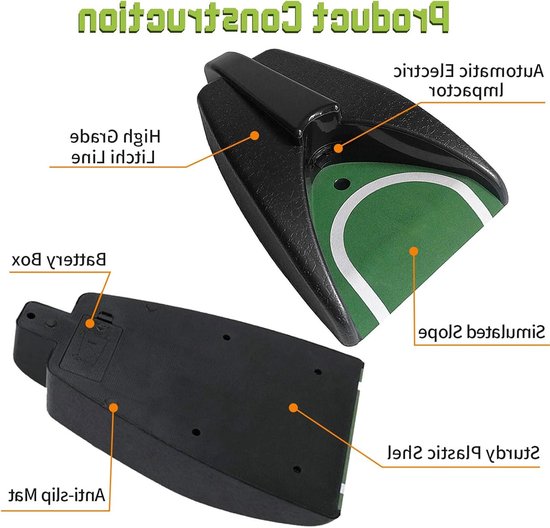 Automatische Golf Terugloopmachine voor Training, Geschikt voor Binnen en Buiten, Ideaal voor Mannen en Vrouwen — afbeelding 2