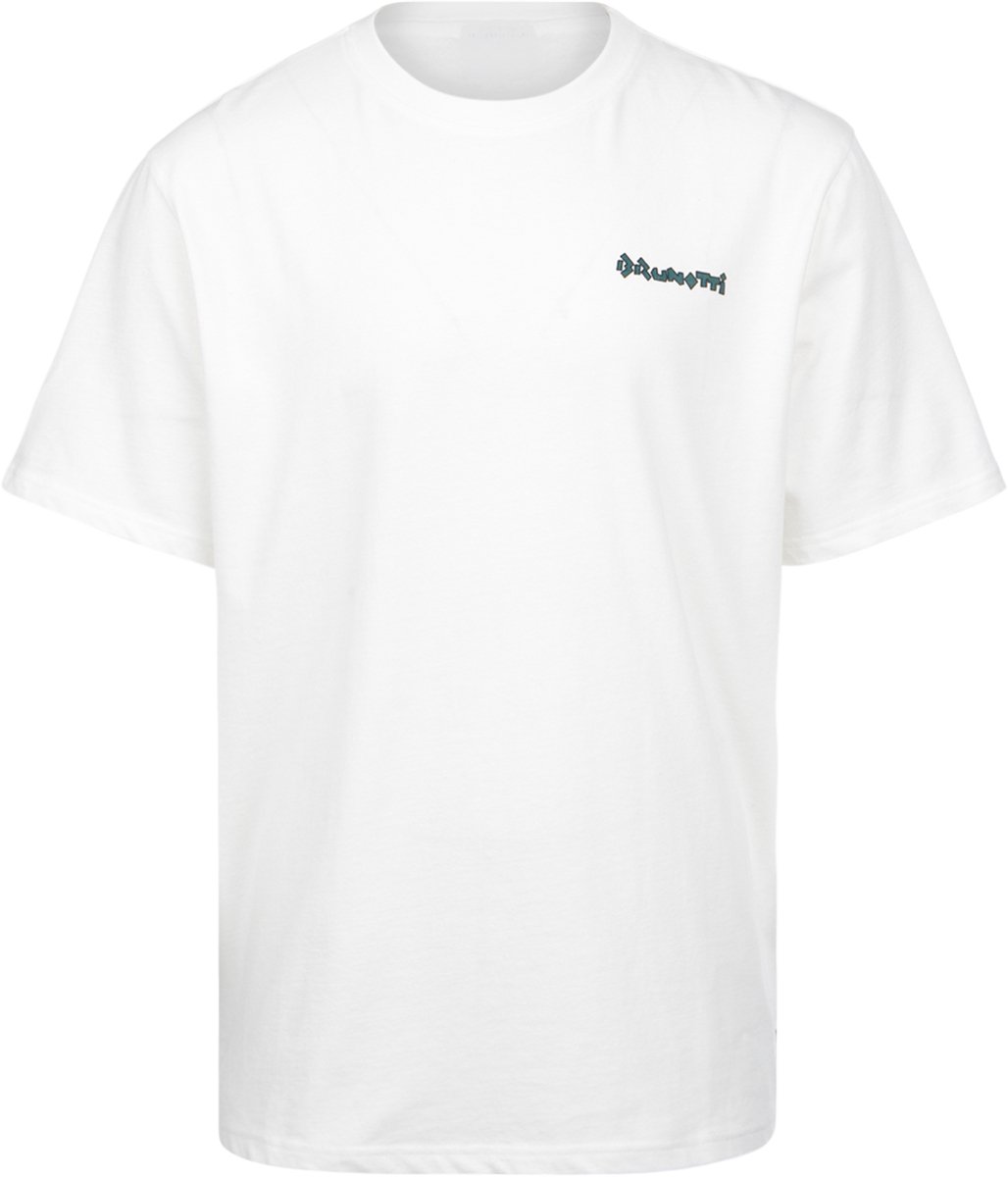 Brunotti High-95 T-Shirt Snow 100% Katoen Relaxed Fit Crewneck XXXL Wit