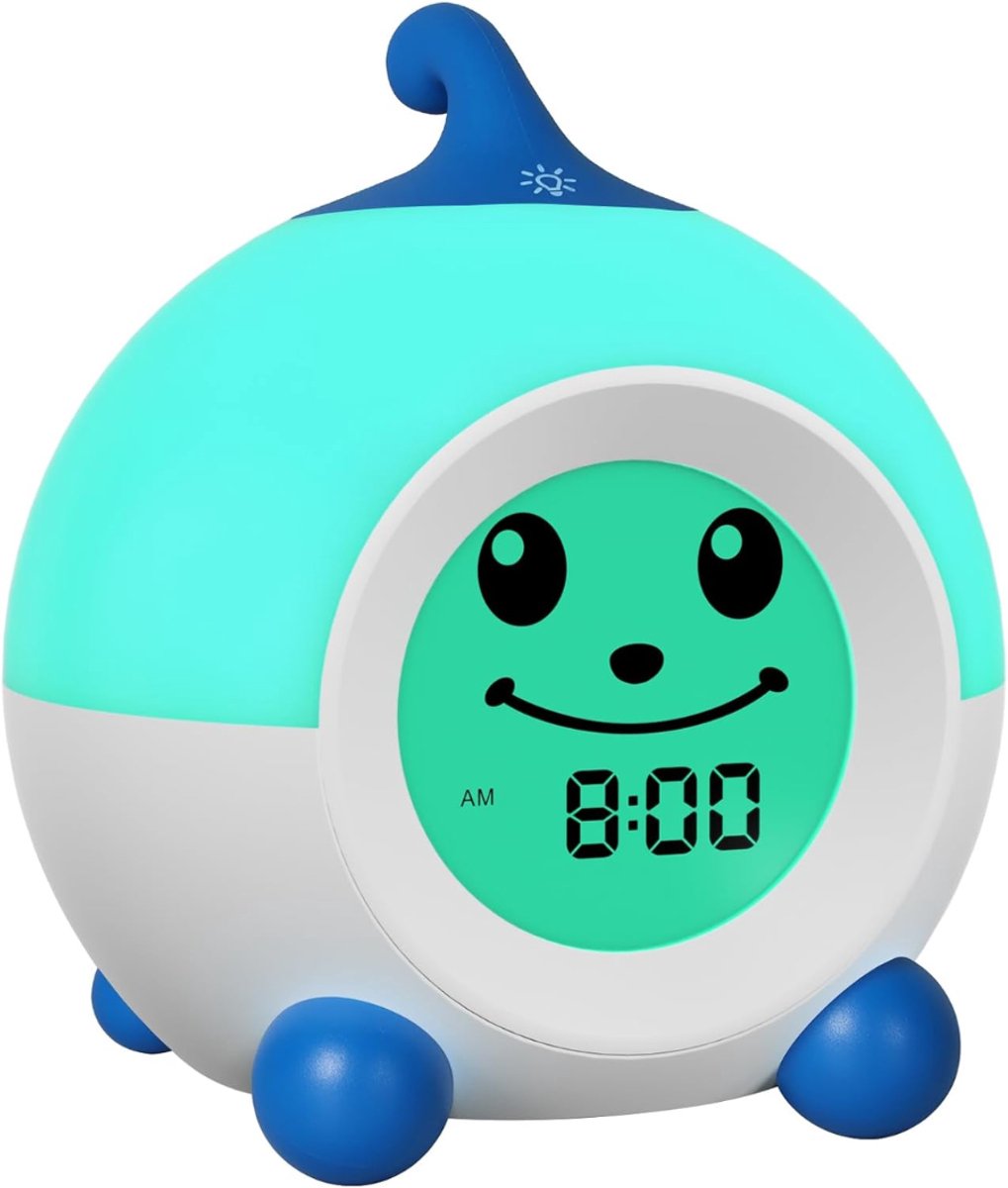 SNJY® Slaaptrainer Kinderen - Slaapwekker - Kinderwekker - Digitaal - Blauw