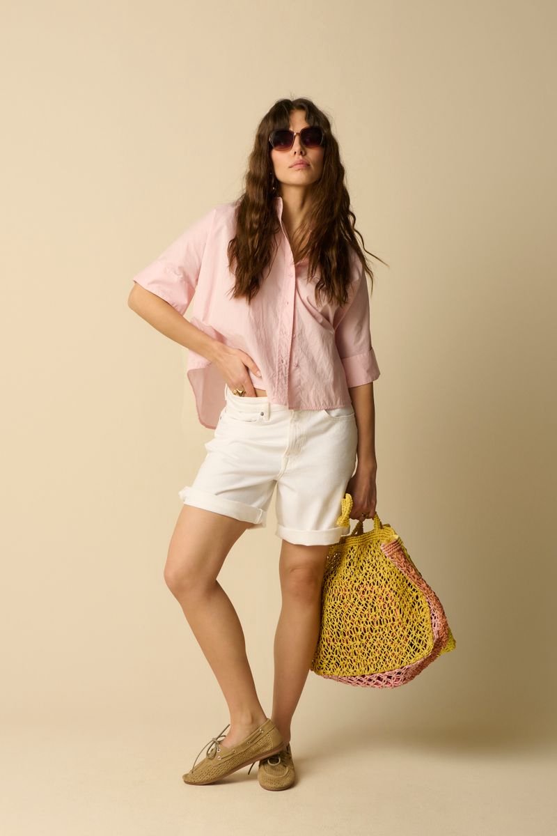 Sissy-Boy - Gele crochet shopper