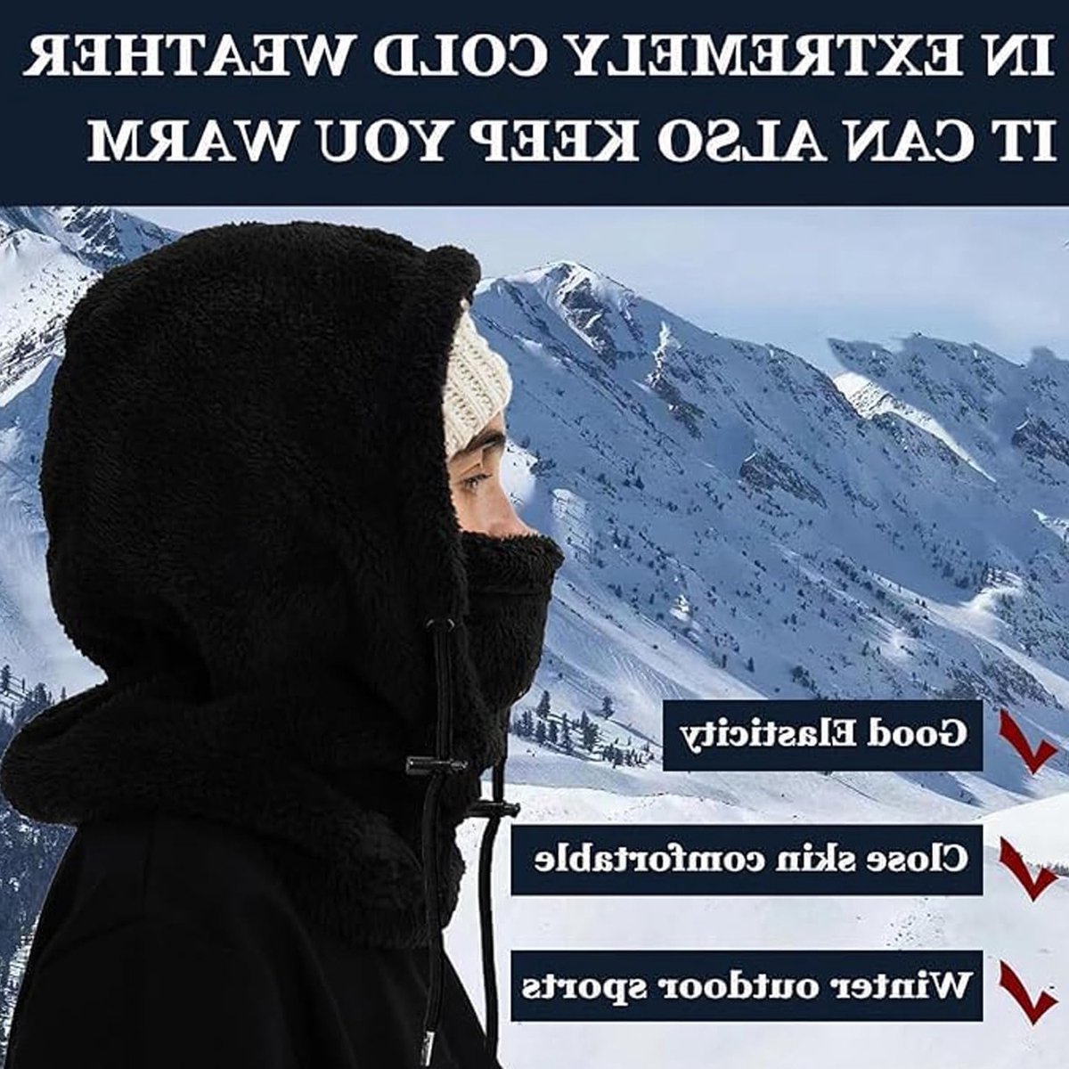 Thermo Fleece Balaclava voor de Winter - Warmte, Bescherming en Comfort voor Buitenactiviteiten
