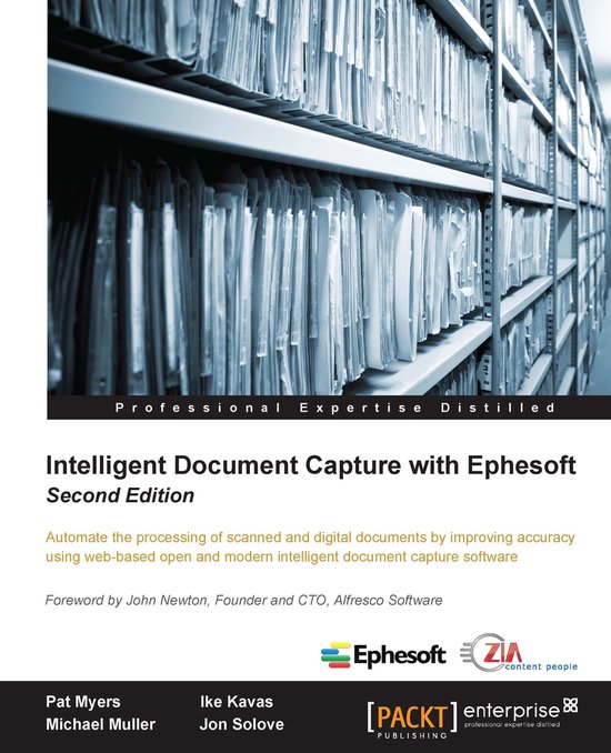 Intelligent Document Capture with Ephesoft, Second Edition - cover