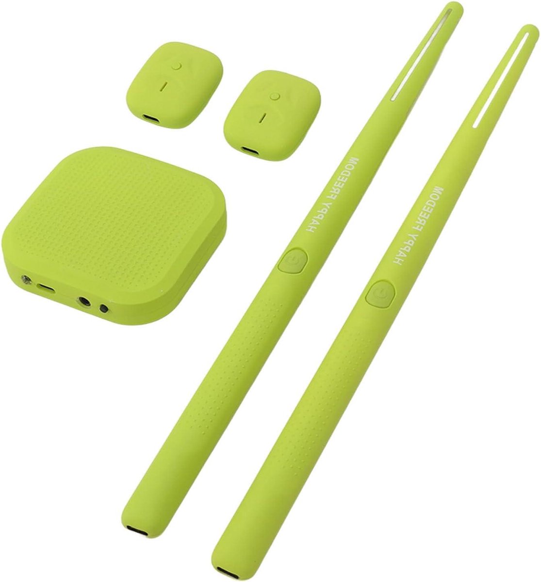 Virtueel Drumstel - Lucht Drumstokken - Muziek Maken - 3D Bewegingsdetectie - 36x10x5 cm - Zwart